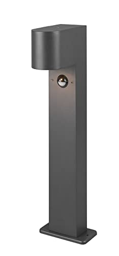 Trio Leuchten Außen Wegeleuchte Roya 514260142, Aluminium Druckguss Anthrazit, exkl. 1x GU10, Bewegungssensor im Sale